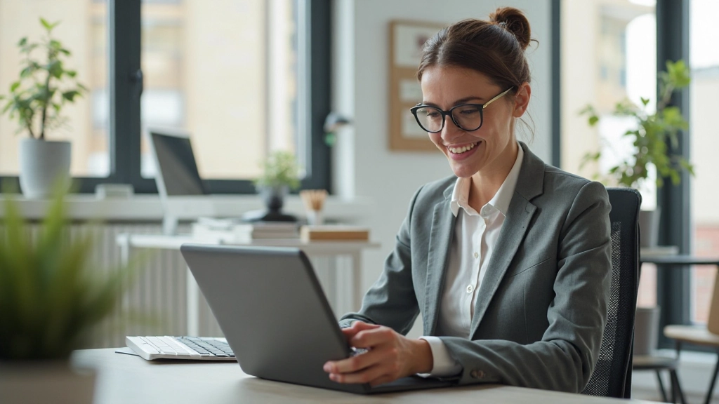 Профессиональное фото студента, проходящего онлайн-обучение профессиональным навыкам
